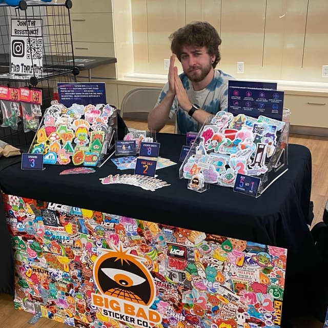 Picture of Big Bad Sticker Man